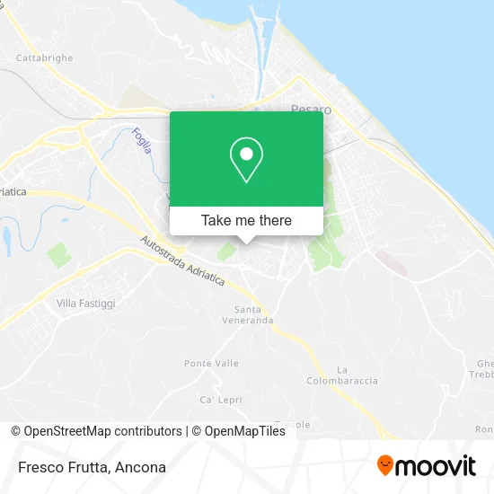 Fresco Frutta map