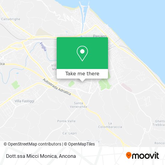 Dott.ssa Micci Monica map