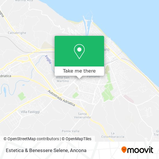 Estetica & Benessere Selene map