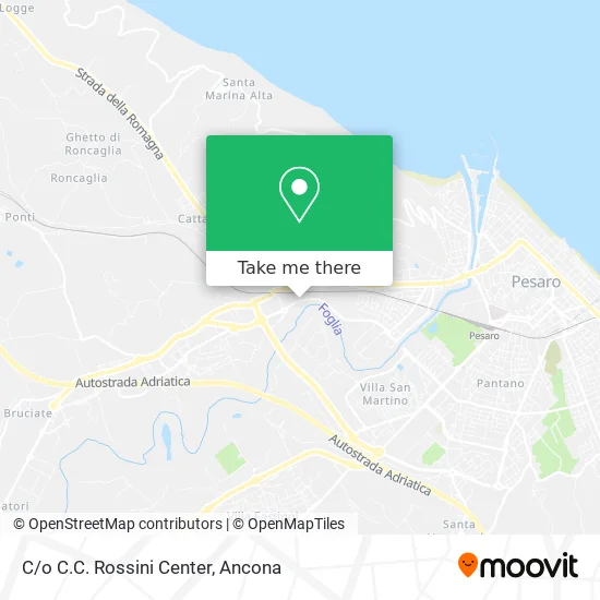 C/o C.C. Rossini Center map