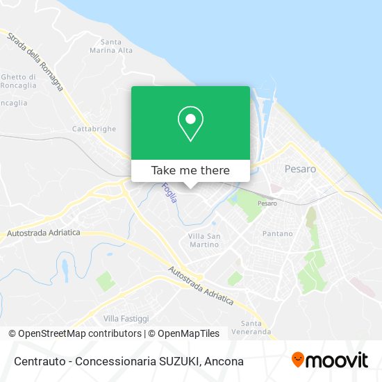 Centrauto - Concessionaria SUZUKI map