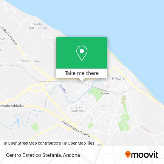 Centro Estetico Stefania map
