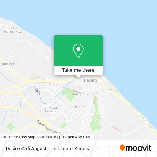 Decio 64 di Augusto De Cesare map