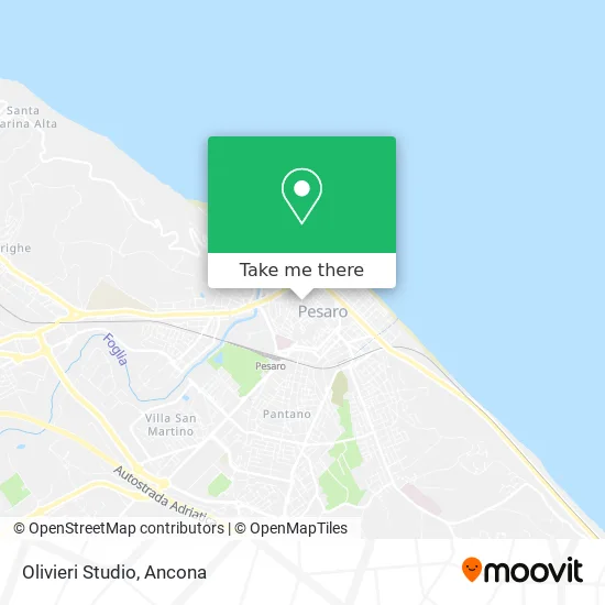 Olivieri Studio map