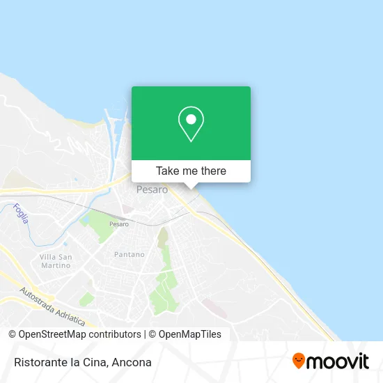 Restaurant La Cina map