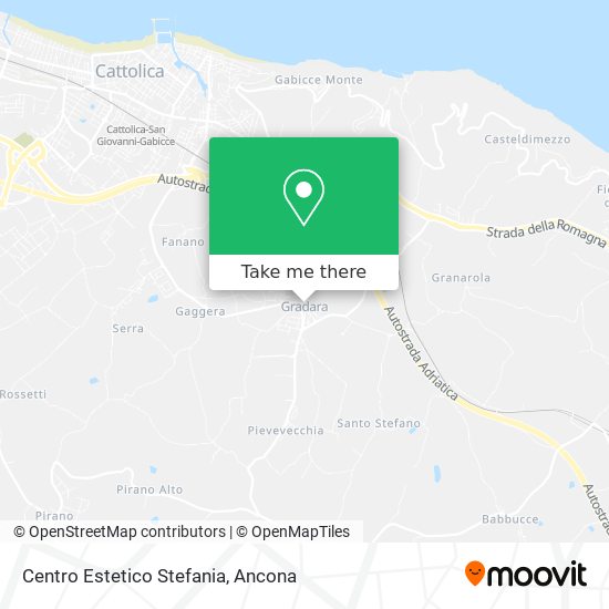 Centro Estetico Stefania map