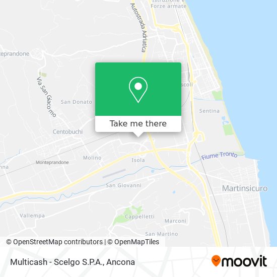 Multicash - Scelgo S.P.A. map