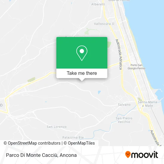 Parco Di Monte Cacciù map