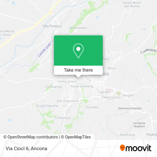 Via Cioci 6 map