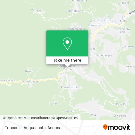 Toccaceli Acquasanta map