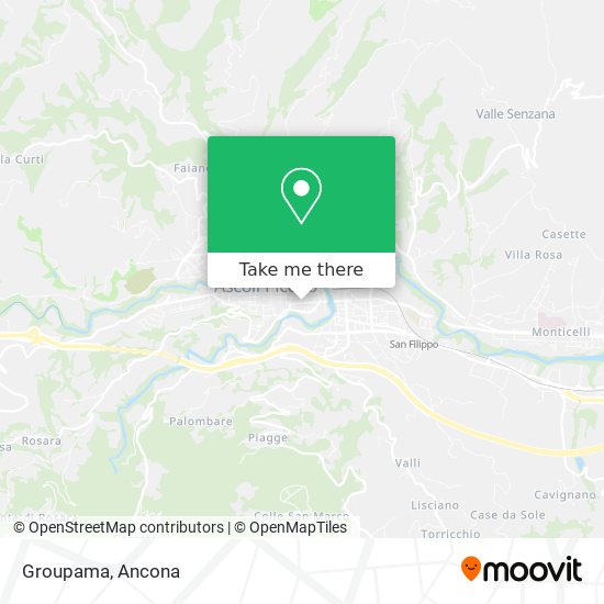 Groupama map