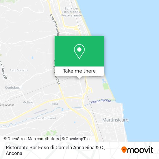 Ristorante Bar Esso di Camela Anna Rina & C. map