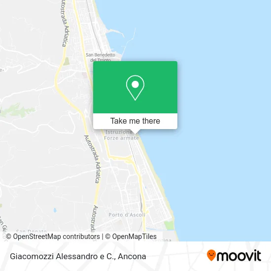 Giacomozzi Alessandro e C. map