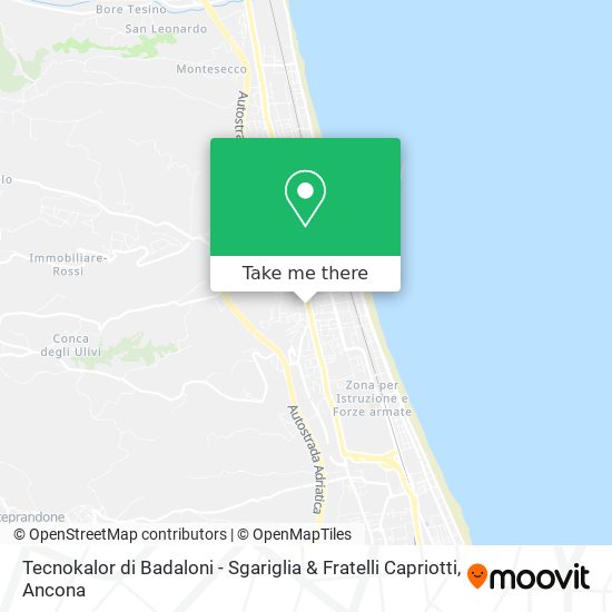 Tecnokalor di Badaloni - Sgariglia & Fratelli Capriotti map