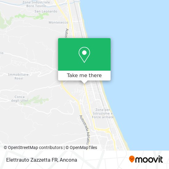 Elettrauto Zazzetta FR map