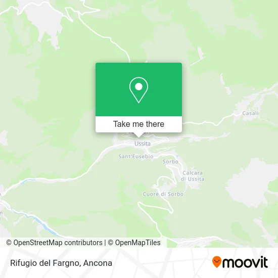 Fargno Refuge map