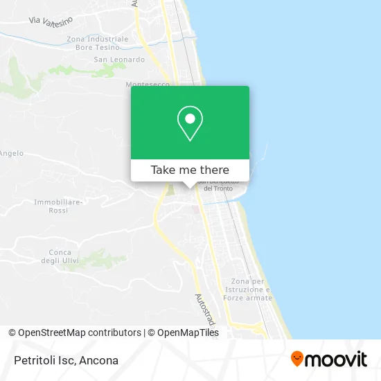 Petritoli Isc map
