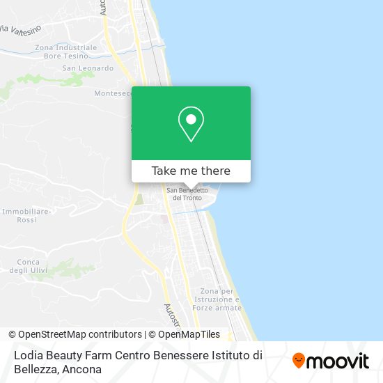 Lodia Beauty Farm Centro Benessere Istituto di Bellezza map