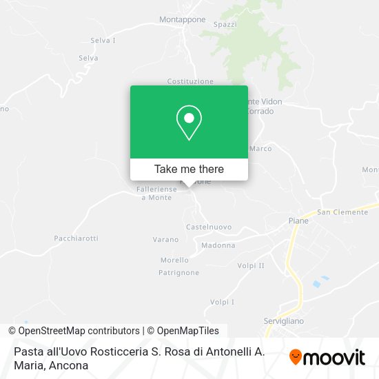 Pasta all'Uovo Rosticceria S. Rosa di Antonelli A. Maria map