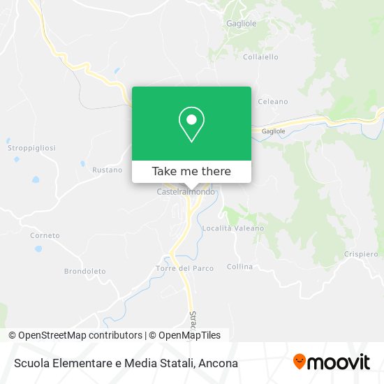 Scuola Elementare e Media Statali map