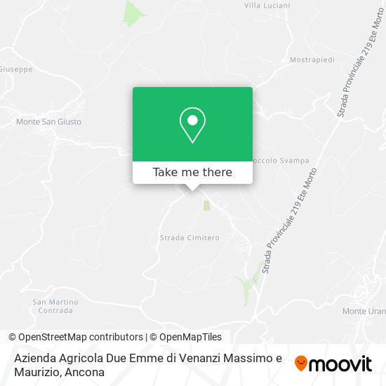 Azienda Agricola Due Emme di Venanzi Massimo e Maurizio map