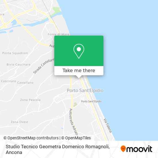Studio Tecnico Geometra Domenico Romagnoli map