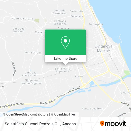 Solettificio Ciucani Renzo e C. - map