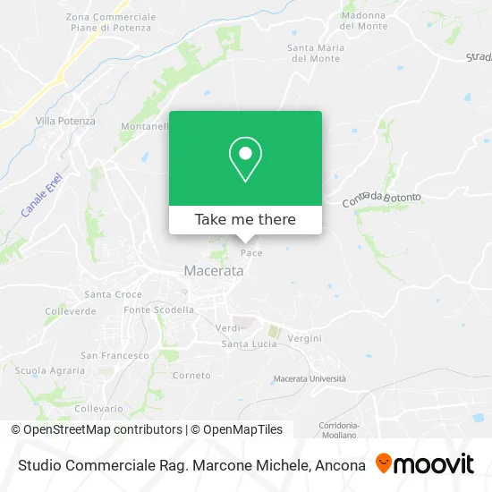 Studio Commerciale Rag. Marcone Michele map