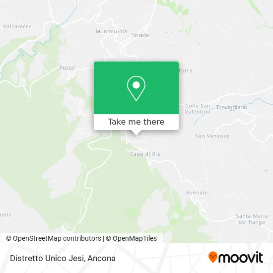 Distretto Unico Jesi map