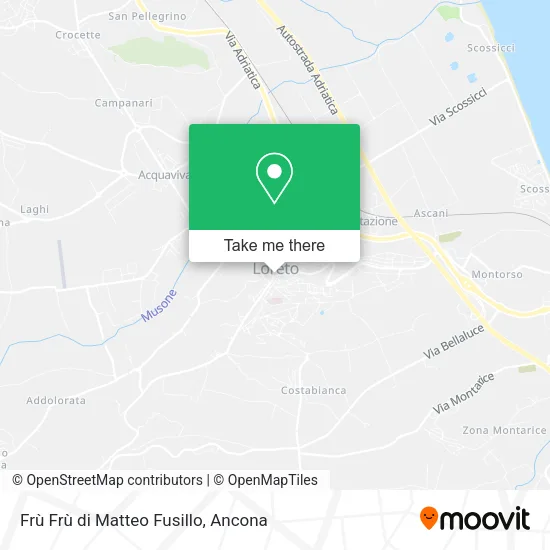 Frù Frù di Matteo Fusillo map
