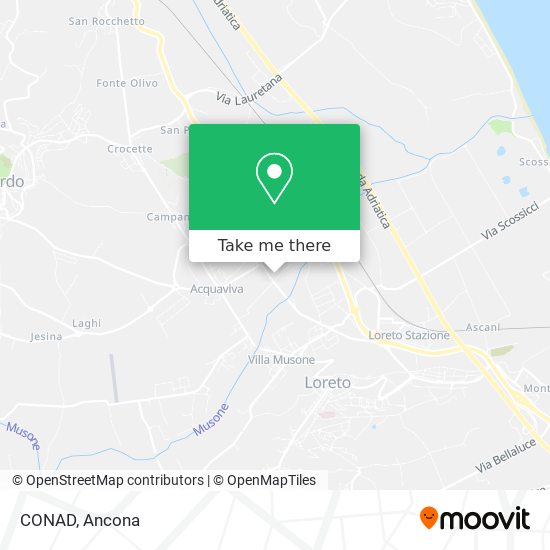 CONAD map