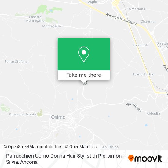 Parrucchieri Uomo Donna Hair Stylist di Piersimoni Silvia map