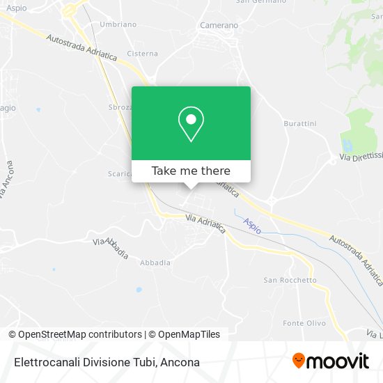 Elettrocanali Divisione Tubi map
