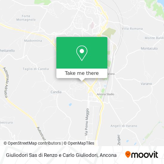 Giuliodori Sas di Renzo e Carlo Giuliodori map