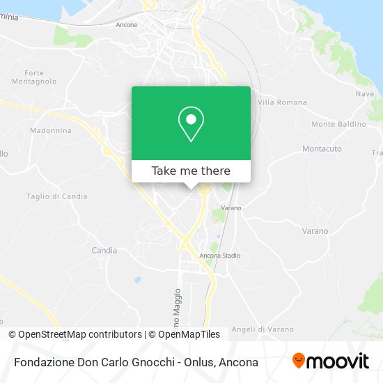Fondazione Don Carlo Gnocchi - Onlus map