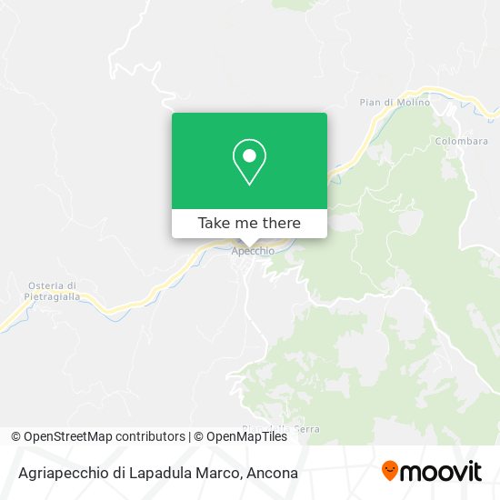 Agriapecchio di Lapadula Marco map