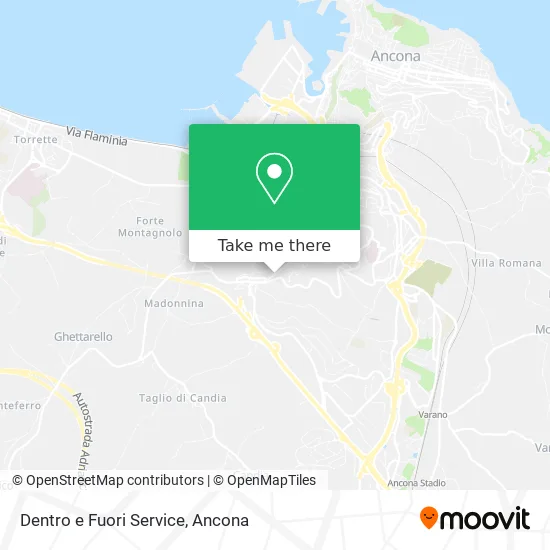 Inside and Outside Service map