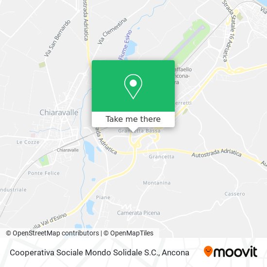 Cooperativa Sociale Mondo Solidale S.C. map