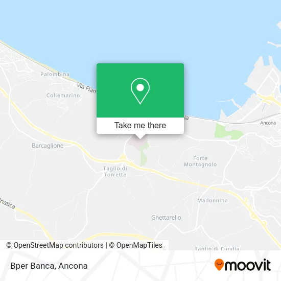Bper Banca map
