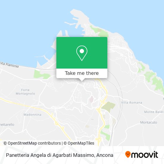 Panetteria Angela di Agarbati Massimo map