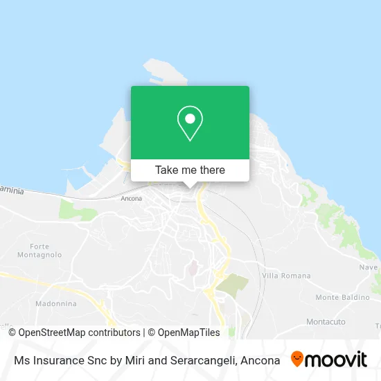 Ms Insurance Snc by Miri and Serarcangeli map