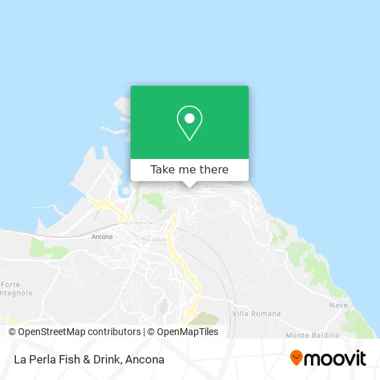 The Pearl Fish & Drink map