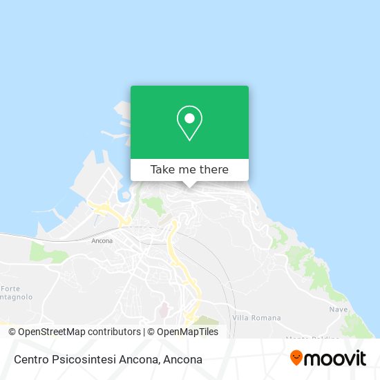 Centro Psicosintesi Ancona map