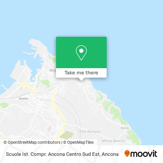 Scuole Ist. Compr. Ancona Centro Sud Est map