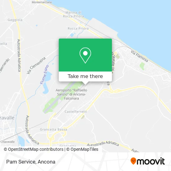Pam Service map