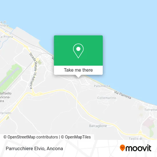 Parrucchiere Elvio map