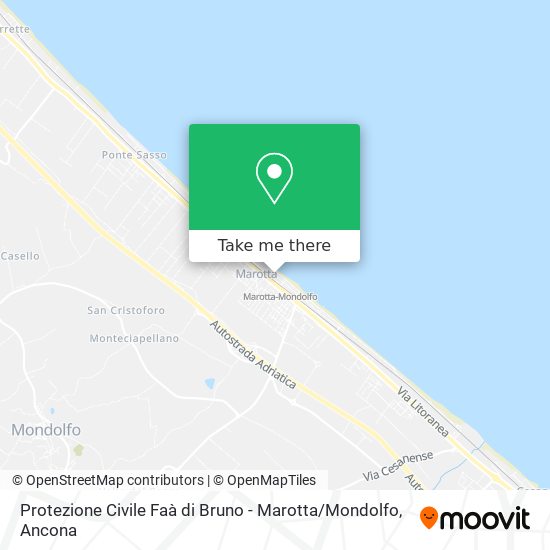 Protezione Civile Faà di Bruno - Marotta / Mondolfo map
