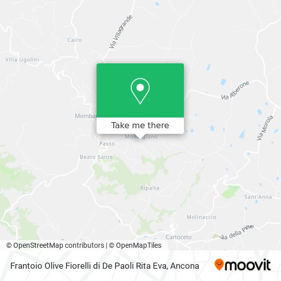 Frantoio Olive Fiorelli di De Paoli Rita Eva map