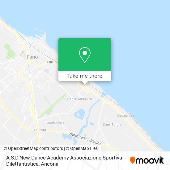 A.S.D.New Dance Academy Associazione Sportiva Dilettantistica map