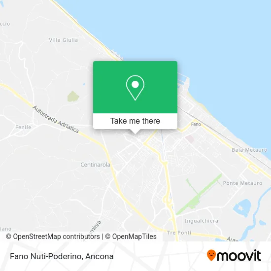 Fano Nuti-Poderino map